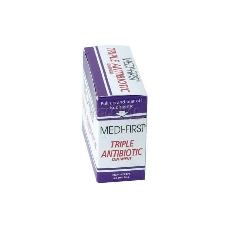 Medique Triple Antibiotic Ointment, 1/57 gm. Packets, 25/Box 22373
